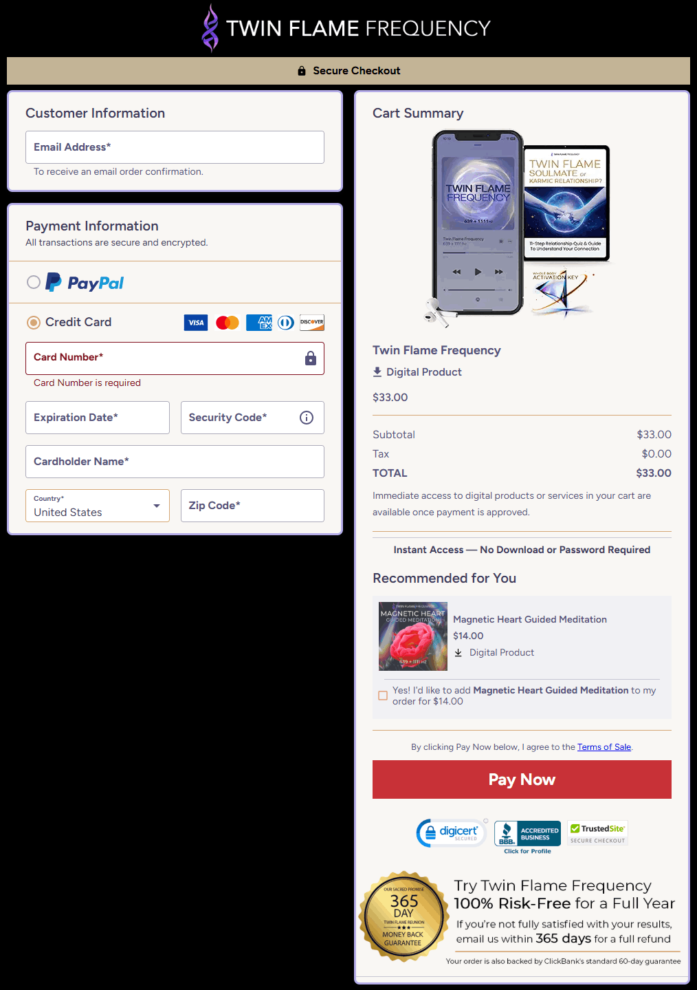 Twin Flame Frequency